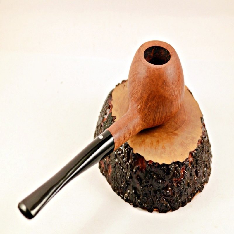 Prince Semi Bent  Smoking Pipe Greek Briar No Filter Alexander