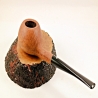 Prince Semi Bent  Smoking Pipe Greek Briar No Filter Alexander