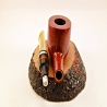 Pot 9mm Amber Silver