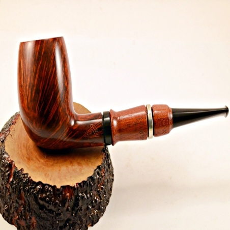 Hygrocool Smoking Pipe Greek Briar 9mm Filter Model 614C