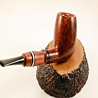 Hygrocool Smoking Pipe Greek Briar 9mm Filter Model 614C