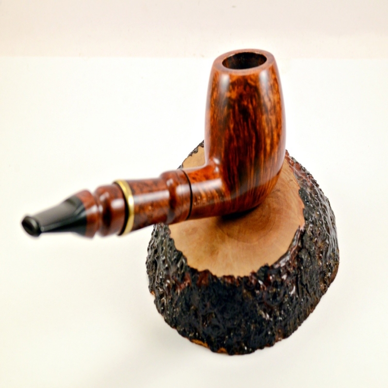 Hygrocool Smoking Pipe Greek Briar 9mm Filter Billiard Model 613C