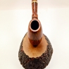 Hygrocool Smoking Pipe Greek Briar 9mm Filter Billiard Model 613C