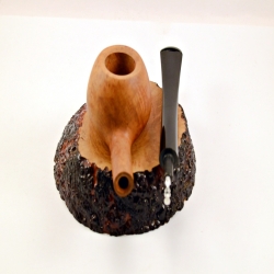 Prince Semi Bent  Smoking Pipe Greek Briar No Filter Alexander