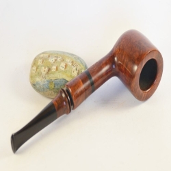 Hygrocool Poker Smoking Pipe Greek Briar 9mm Filter Model 928C