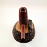Canadian Smoking Tobacco Pipe Greek Briar No Filter Alexander Model 117 Rustic