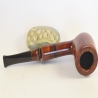 Hygrocool Poker Smoking Pipe Greek Briar 9mm Filter Model 928C