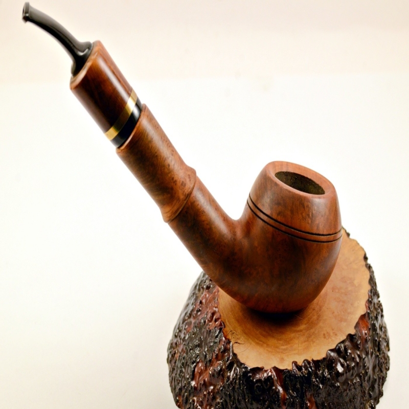 Hygrocool Smoking Pipe Greek Briar 9mm Filter Model 336B