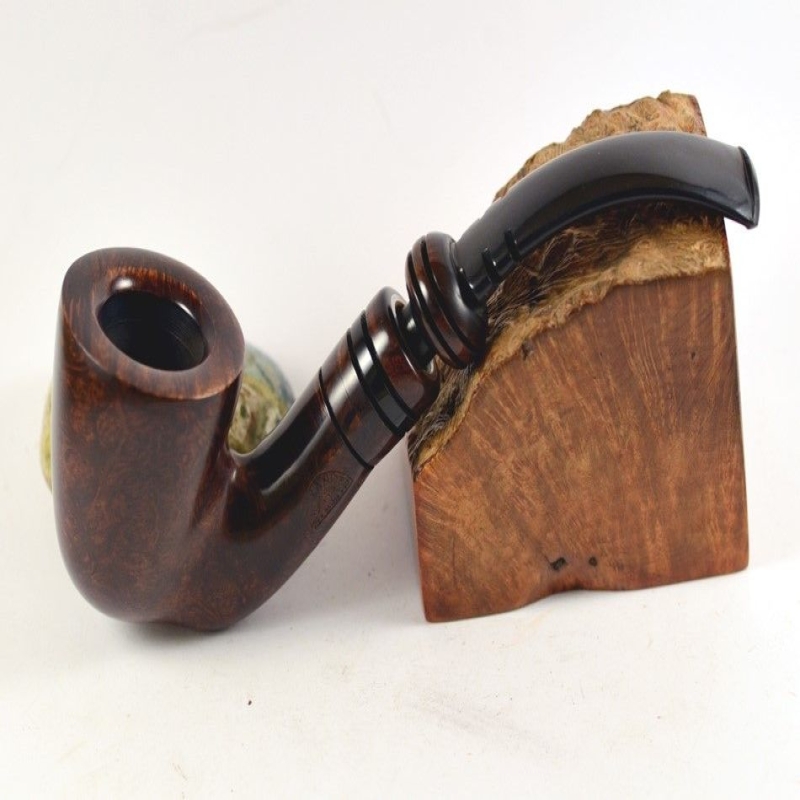Hygrocool Smoking Pipe Greek Briar 9mm Filter Model 926C