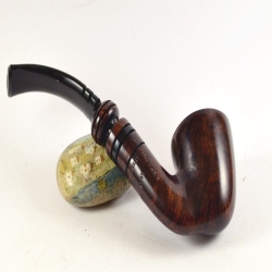 Hygrocool Smoking Pipe Greek Briar 9mm Filter Model 926C
