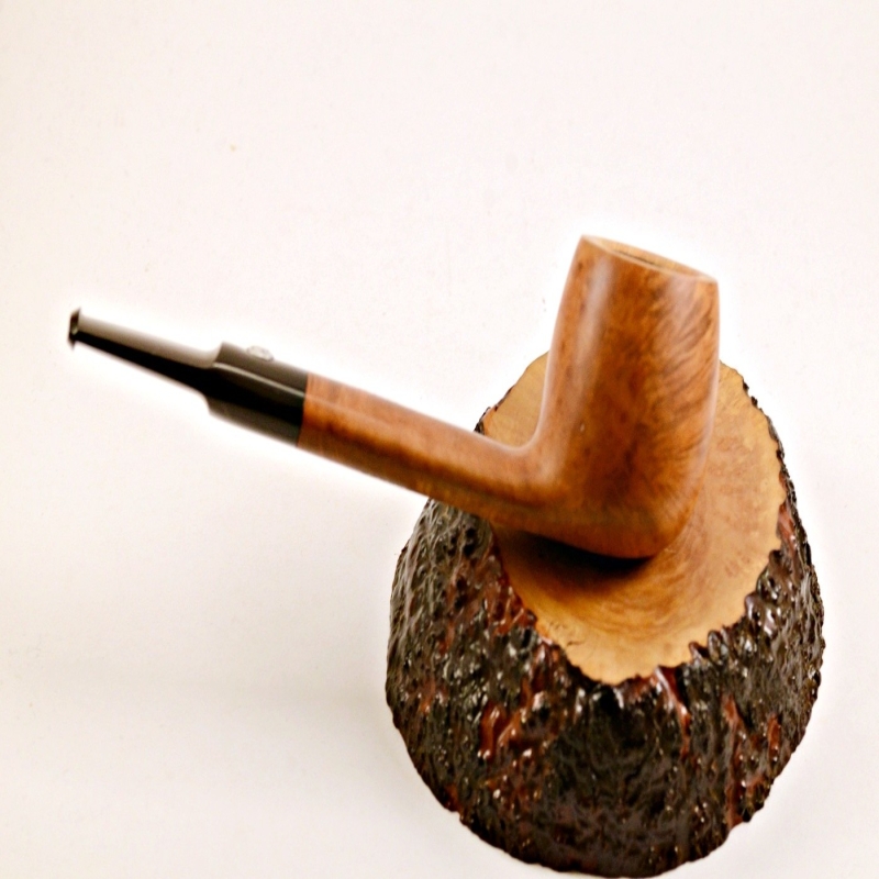 Billiard Straight Smoking Pipe Greek Briar No Filter Alexander Model 107B