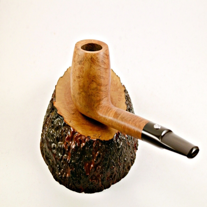 Billiard Straight Smoking Pipe Greek Briar No Filter Alexander Model 107B