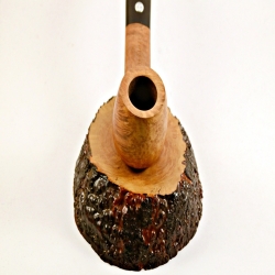 Billiard Straight Smoking Pipe Greek Briar No Filter Alexander Model 107B
