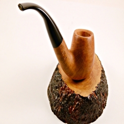 Bent Billiard Greek Briar Smoking Pipe No Filter Alexander