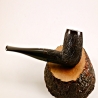 Billiard Straight Smoking Pipe Greek Briar 9mm Filter Alexander Model 75R