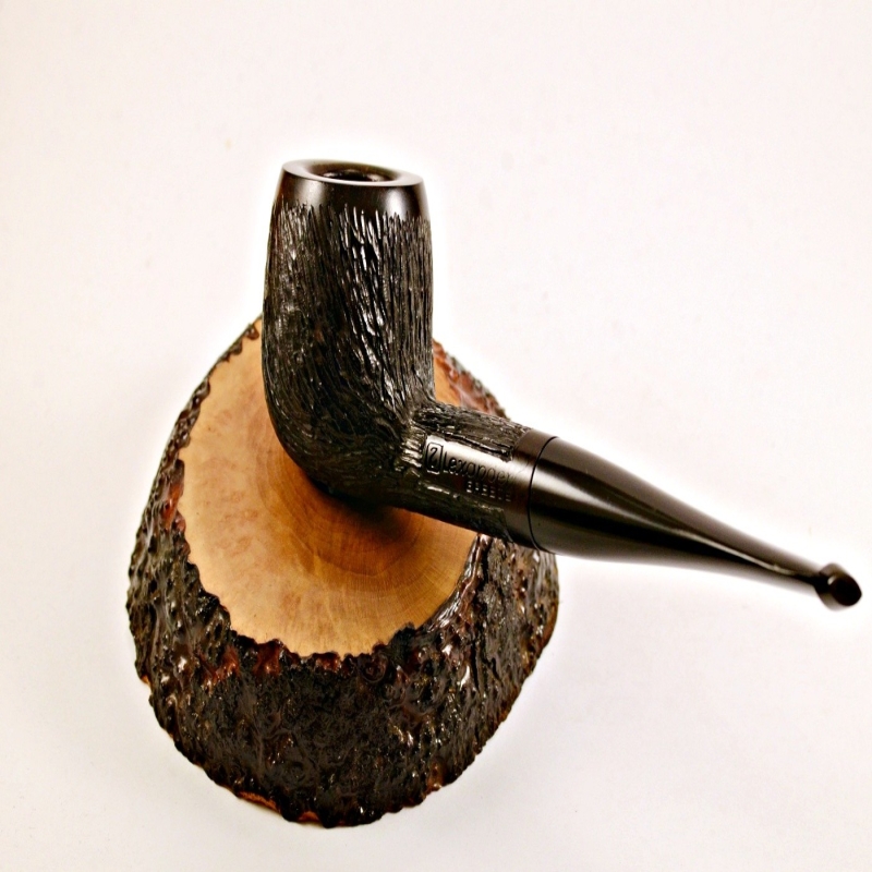 Billiard Straight Smoking Pipe Greek Briar 9mm Filter Alexander Model 75R