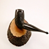 Billiard Straight Smoking Pipe Greek Briar 9mm Filter Alexander Model 75R