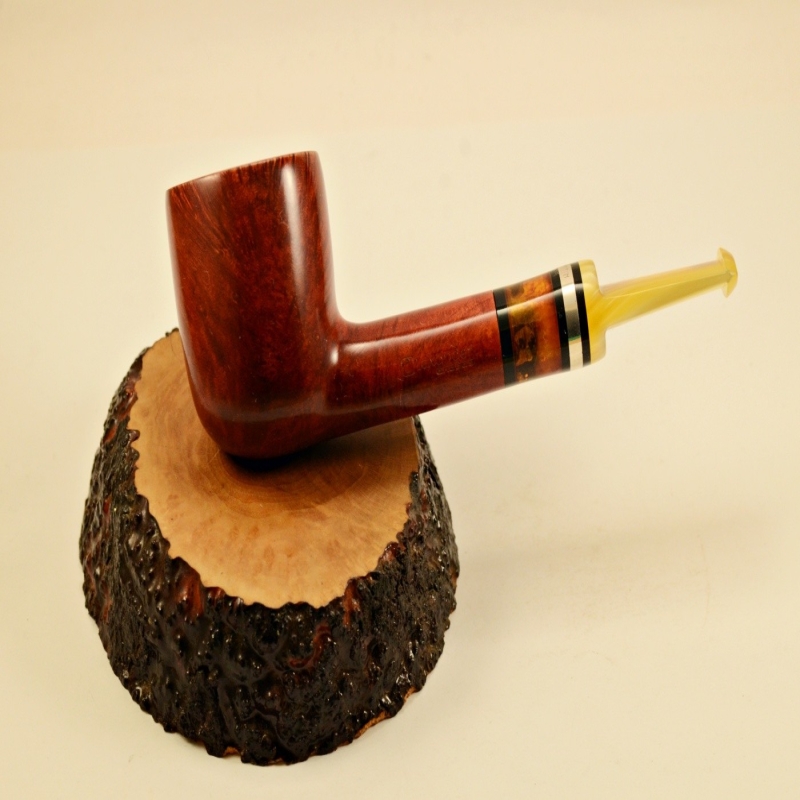 Pot 9mm Amber Silver