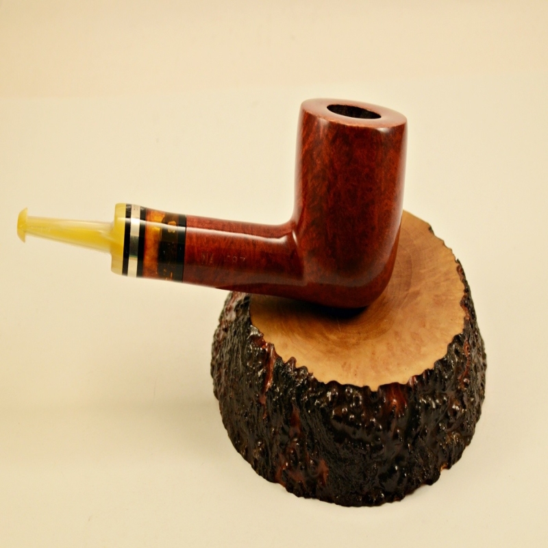 Pot 9mm Amber Silver