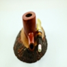 Pot 9mm Amber Silver