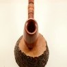 Hygrocool Amber Billiard  Smoking Pipe Greek Briar 9mm Filter Model 921A