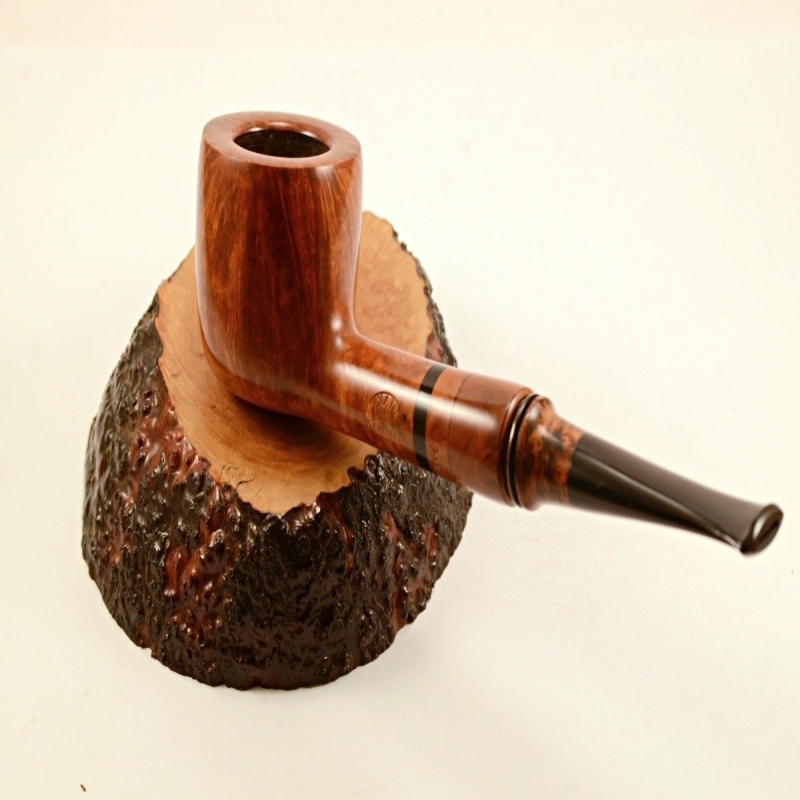 Hygrocool Pot Smoking Pipe Greek Briar 9mm Filter Model 928B