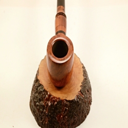 Hygrocool Pot Smoking Pipe Greek Briar 9mm Filter Model 928B