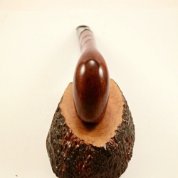 Hygrocool Bent Billiard Smoking Pipe Greek Briar 9mm Filter Model 910C