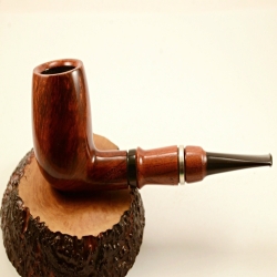 Hygrocool Smoking Pipe Greek Briar 9mm Filter Model 614C