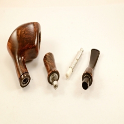 Hygrocool Smoking Pipe Greek Briar 9mm Filter Model 615D