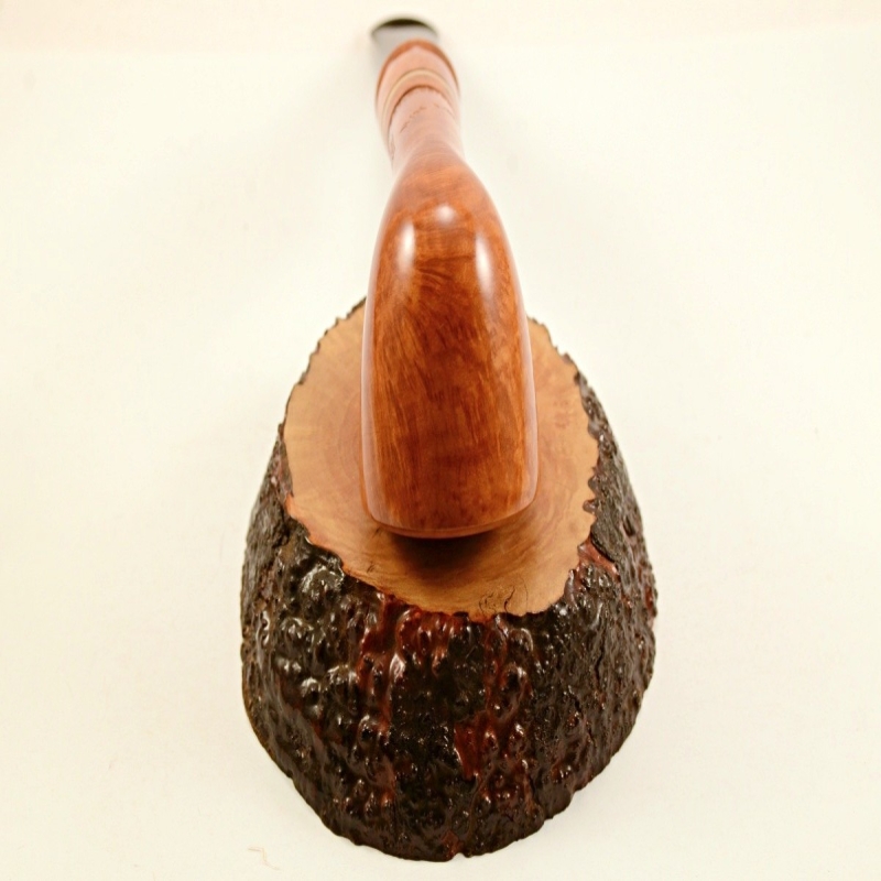 Hygrocool Poker Smoking Pipe Greek Briar 9mm Filter Model 936Α