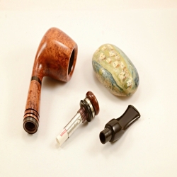Hygrocool Calabash Smoking Pipe Greek Briar 9mm Filter Model 930B