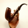 Hygrocool Smoking Pipe Greek Briar 9mm Filter Model 610C