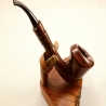 Hygrocool Smoking Pipe Greek Briar 9mm Filter Model 641C