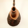 Poker Semi Bent Bamboo 9mm Filter Greek Briar Smoking Pipe Alexander