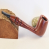 HygrocoolCanadian Smoking Pipe Greek Briar 9mm Filter Model 999C