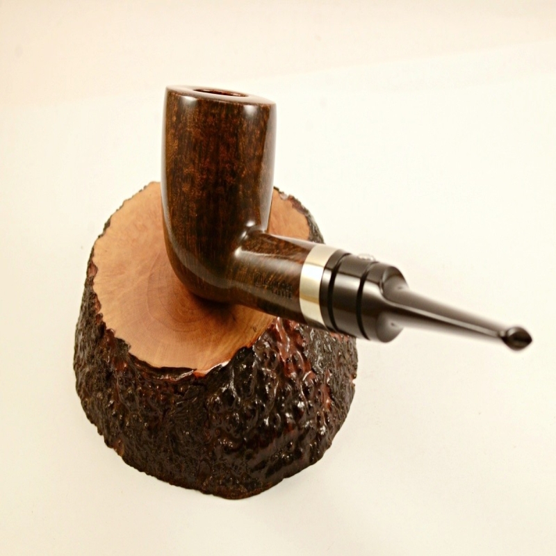 Pot Straight Smoking Pipe Greek Briar No Filter Alexander Model 71C