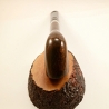 Pot Straight Smoking Pipe Greek Briar No Filter Alexander Model 71C