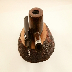 Pot Straight Smoking Pipe Greek Briar No Filter Alexander Model 71C