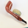 HygrocoolCanadian Smoking Pipe Greek Briar 9mm Filter Model 999C