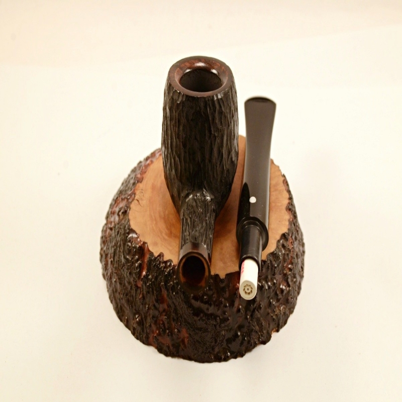 Billiard Straight Smoking Pipe Greek Briar 9mm Filter Alexander Model 75R