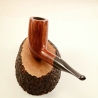 Pot Straight Smoking Pipe Greek Briar No Filter Alexander