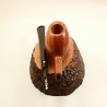 Prince Semi Bent  Smoking Pipe Greek Briar No Filter Alexander