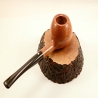 Prince Semi Bent  Smoking Pipe Greek Briar No Filter Alexander