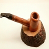 Poker Semi Bent Hygrocool 9mm Filter Greek Briar Smoking Pipe Alexander