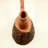 Poker Semi Bent Hygrocool 9mm Filter Greek Briar Smoking Pipe Alexander