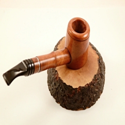 Poker Semi Bent Hygrocool 9mm Filter Greek Briar Smoking Pipe Alexander