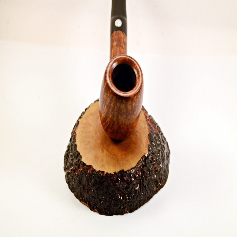Billiard Straight Smoking Pipe Greek Briar No Filter Alexander Model 118C