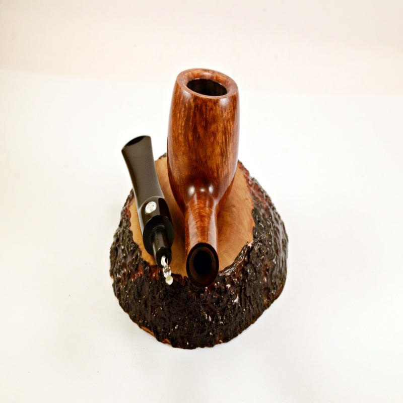 Billiard Straight Smoking Pipe Greek Briar No Filter Alexander Model 118C