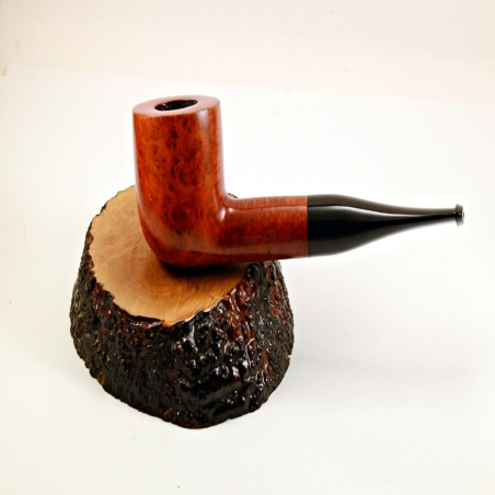 Pot 9mm Straight Smoking Pipe Greek Briar No Filter Alexander Model 87B